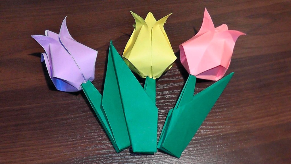 Поздравление Школе В Стиле Оригами