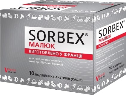 SORBEX® Малюк - эффективный сорбент для детей