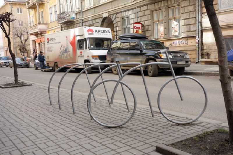 В киевских заведениях создадут удобства для велосипедистов