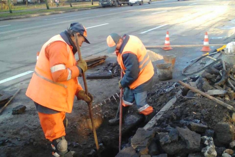 В Подольском районе проводят поточный ремонт дорог