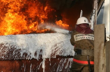 В центре Киева горело кафе «Эль Кафа»