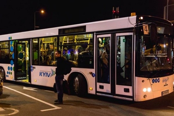 В 2020 году в Киеве запустят еще один ночной автобусный маршрут