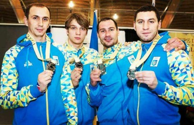 Украинская команда завоевала серебро Кубка мира по фехтованию