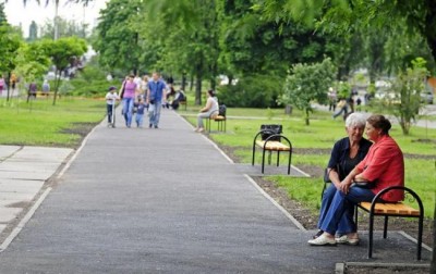 В Шевченковском районе появились 2 новых сквера