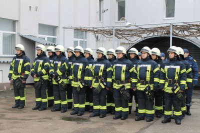 На Троещине открыли пожарное депо