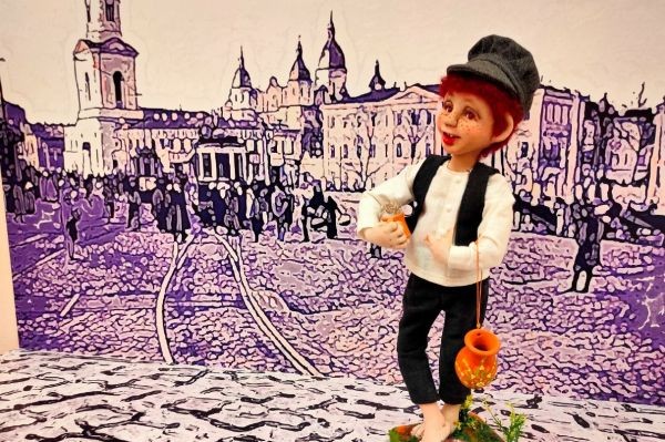 В киевском музее Шолом-Алейхема открыли авторскую выставку кукол