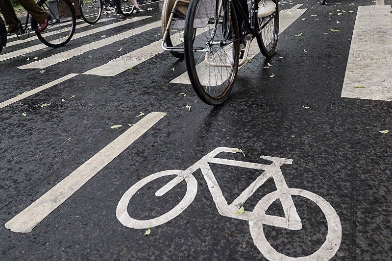 В столице построят семь новых велодорожек