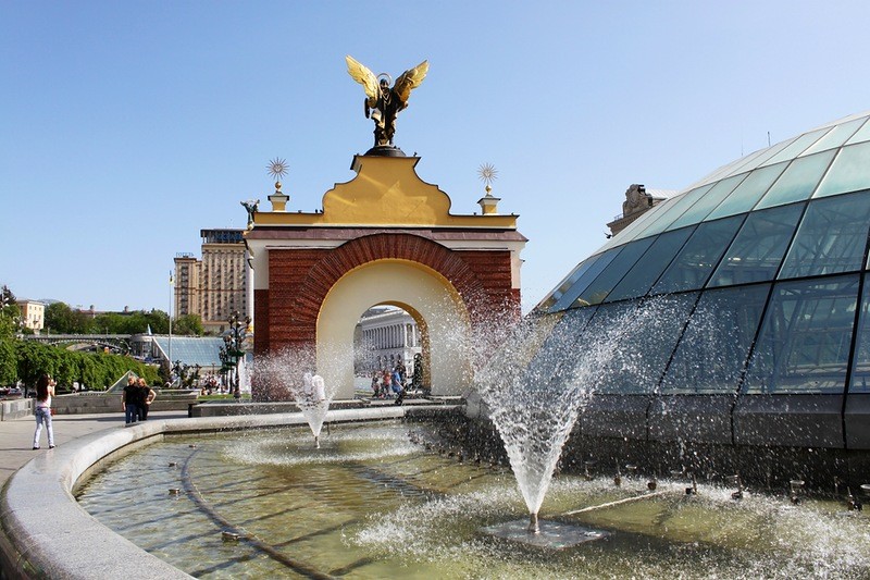В центре Киева заработают фонтаны