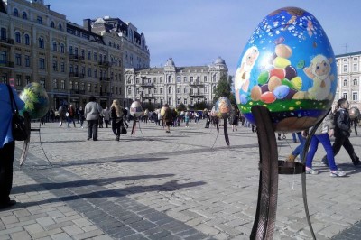 ТОП-5 лучших писанок на Софийской площади по версии киевлян (фото)