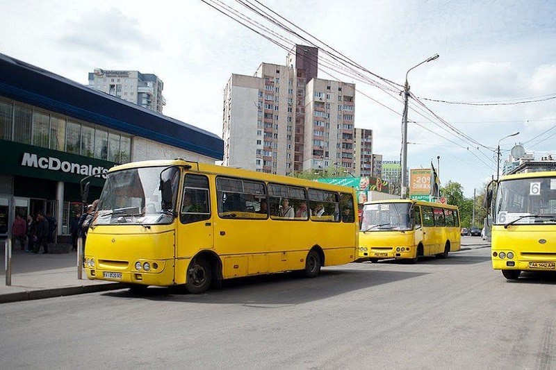 Киевские власти планируют избавиться от маршруток