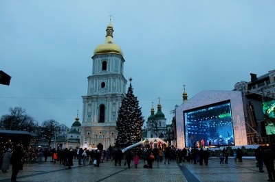 Жителей Киева приглашают пройти новогодний квест на Софийской площади