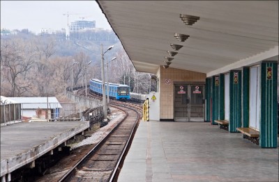 Самые популярные станции метро в Киеве (данные за 1-ое полугодие)