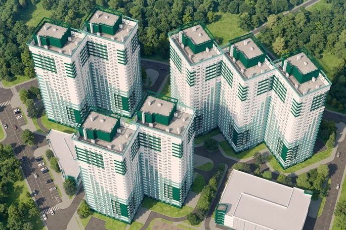 Двухкомнатные квартиры в жилых комплексах СК «Будова»
