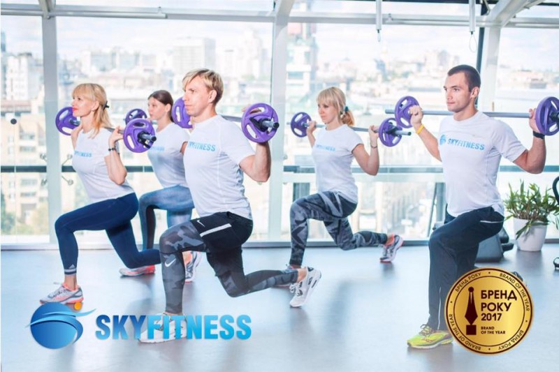 Sky Fitness - фитнес клуб премиум класса в центре Киева