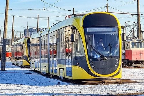 Киев получит два новых трамвайных вагона досрочно