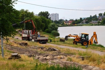 В парке «Радунка» стартовал капремонт