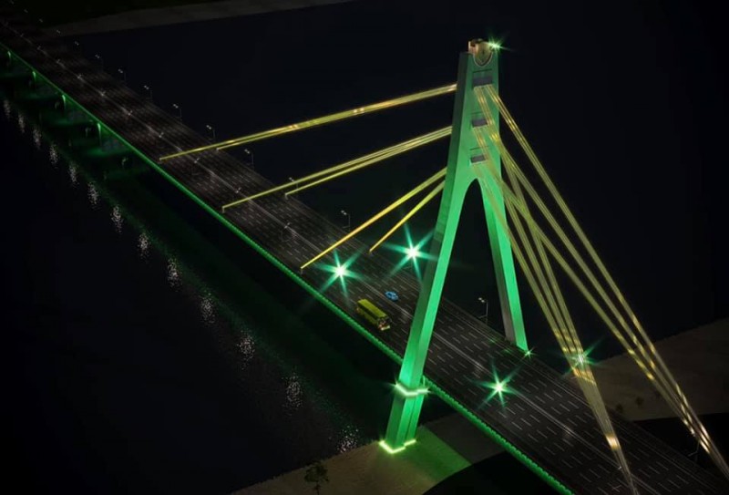 Еще на одном мосту Киева установят декоративную подсветку