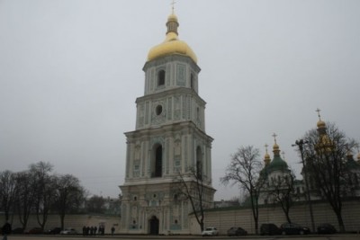 В Киеве есть своя «Пизанская башня»: колокольня Софии отклонилась в сторону Майдана