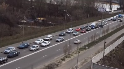 Как в Киеве объезжают пробки