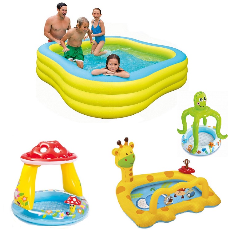 детские бассейны intex
