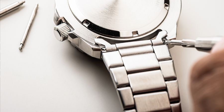 укоротить браслет на часах