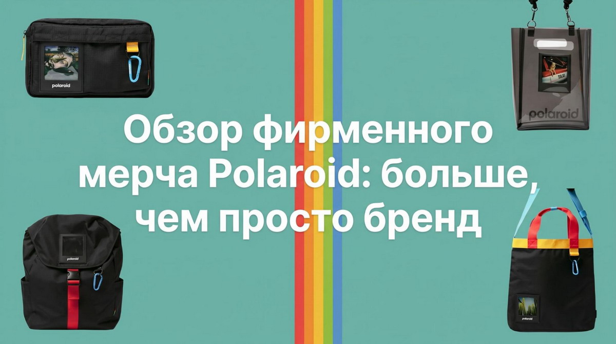 Обзор фирменного мерча Polaroid