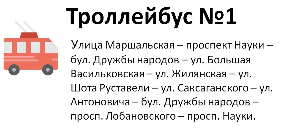 троллейбус 1