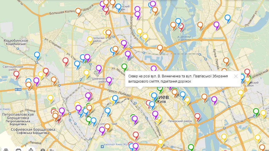 карта толок