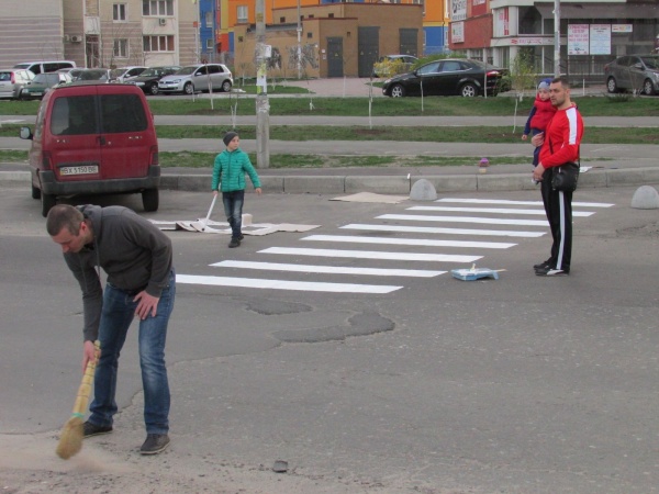 переход осокорки