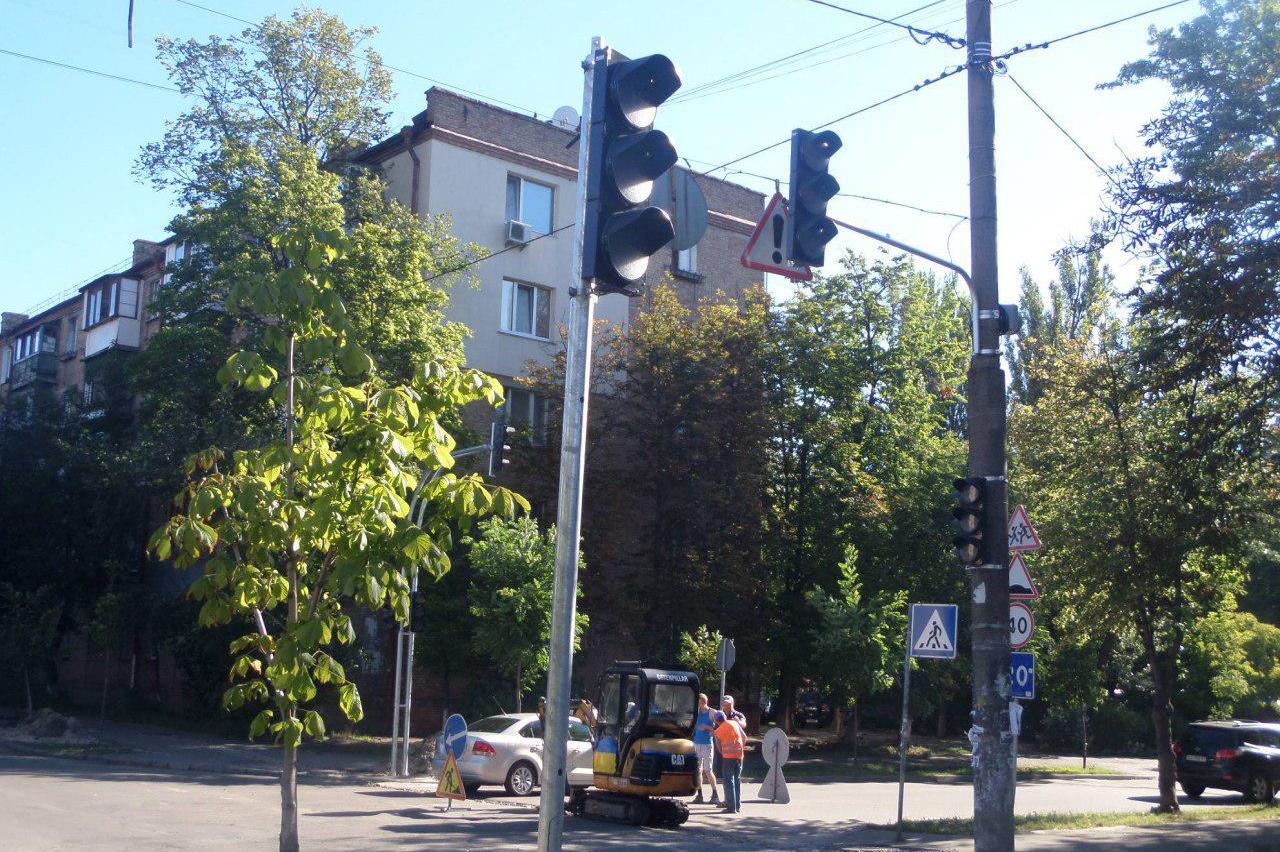 светофор киев