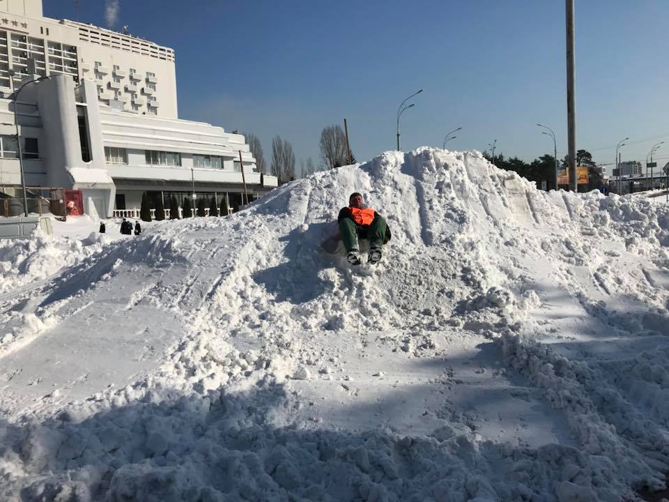 снежная горка
